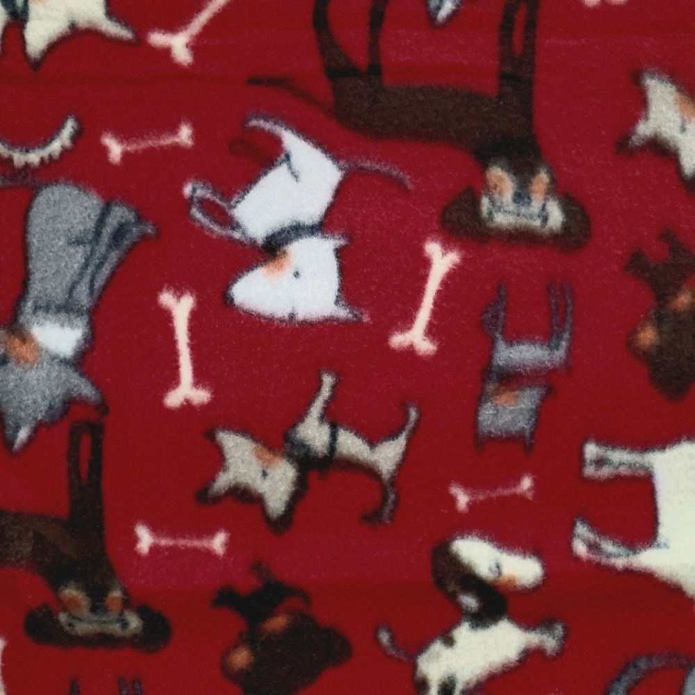 "CLEARANCE" Fleece Pillow (Dogs)